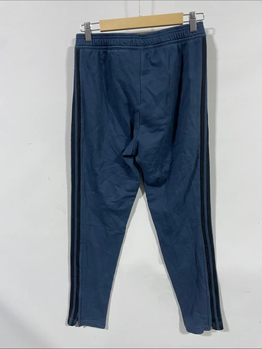 adidas Navy Blue Men's Joggers with Elastic Waist